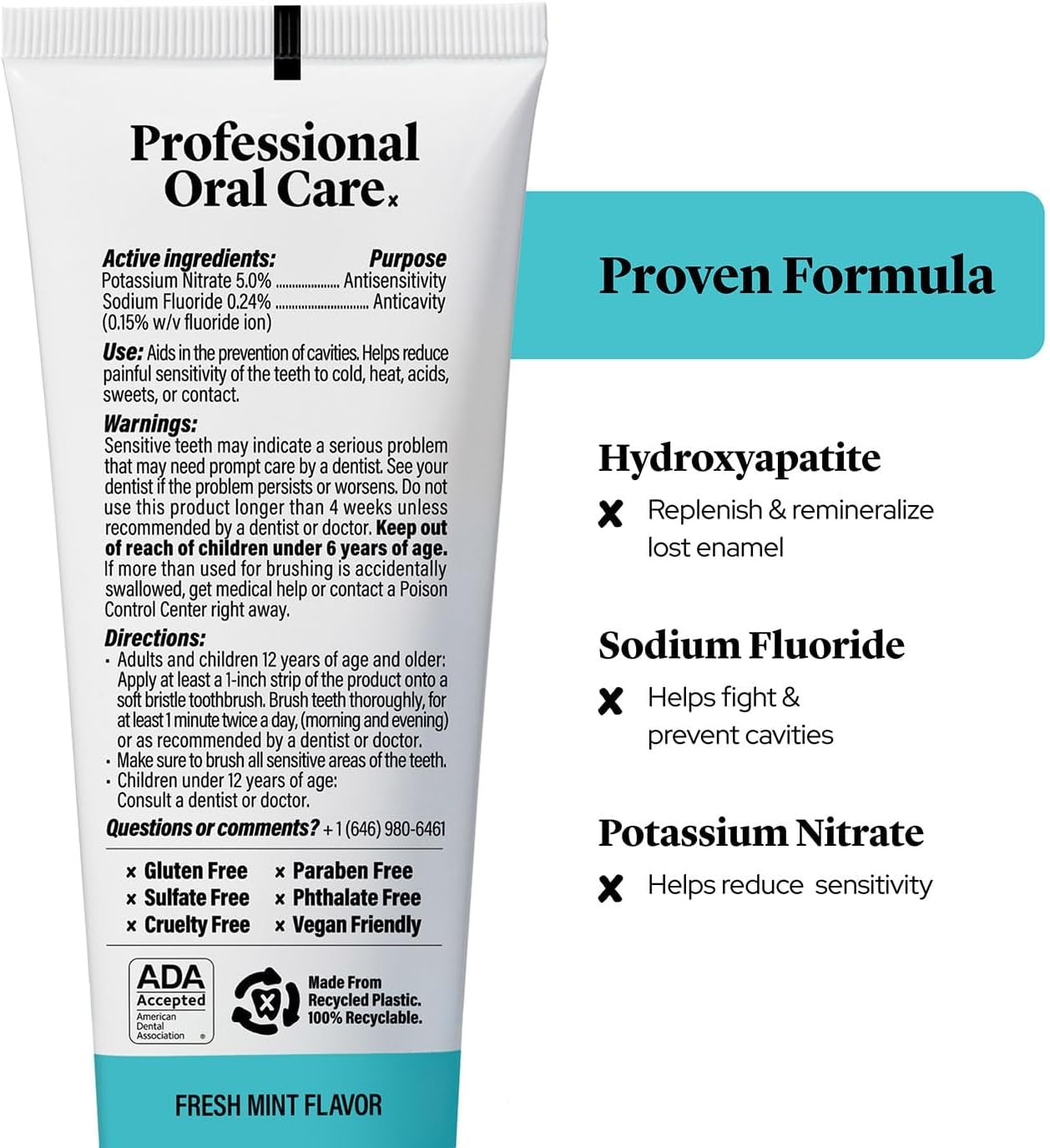 Thumbnail 6 de Dentists Professional Enamel Rebuilding Toothpaste 2 x 4.2oz
