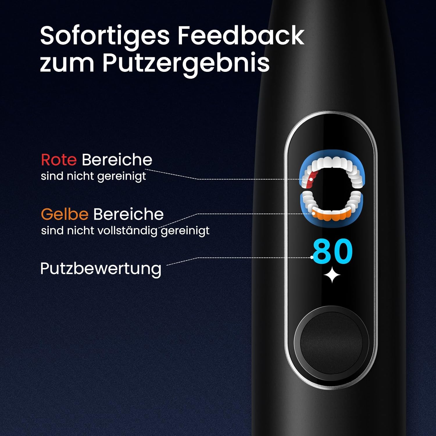 Thumbnail 2 de Oclean X Elite 10 Set – Schallzahnbürste mit 5 Putzmodi, App-Feedback und Reiseetui