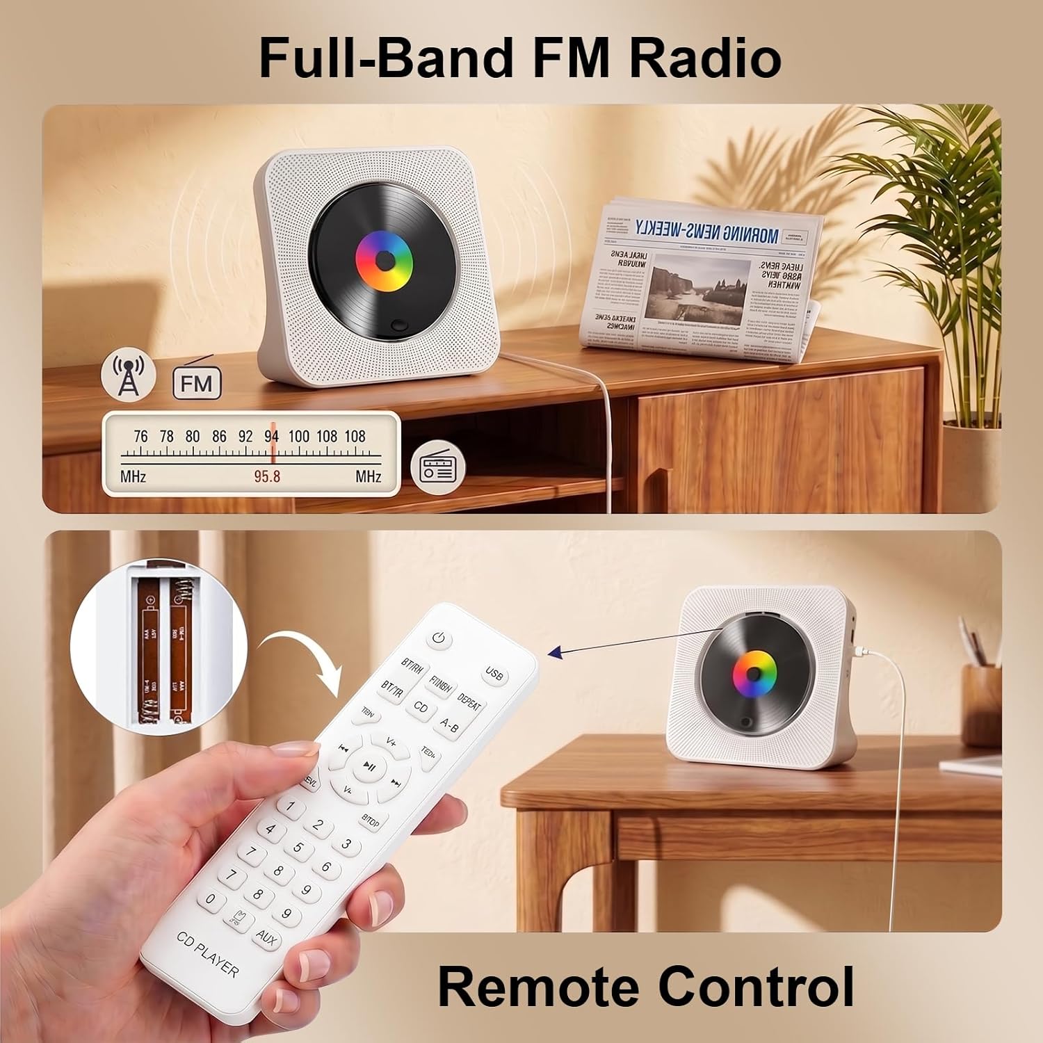 Thumbnail 5 de Gueray Portable CD Player