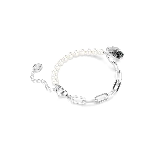 Detalle 2 de Swarovski Pulsera Swan Strand Crystal Pearls, Rodio 1 unidad 💍