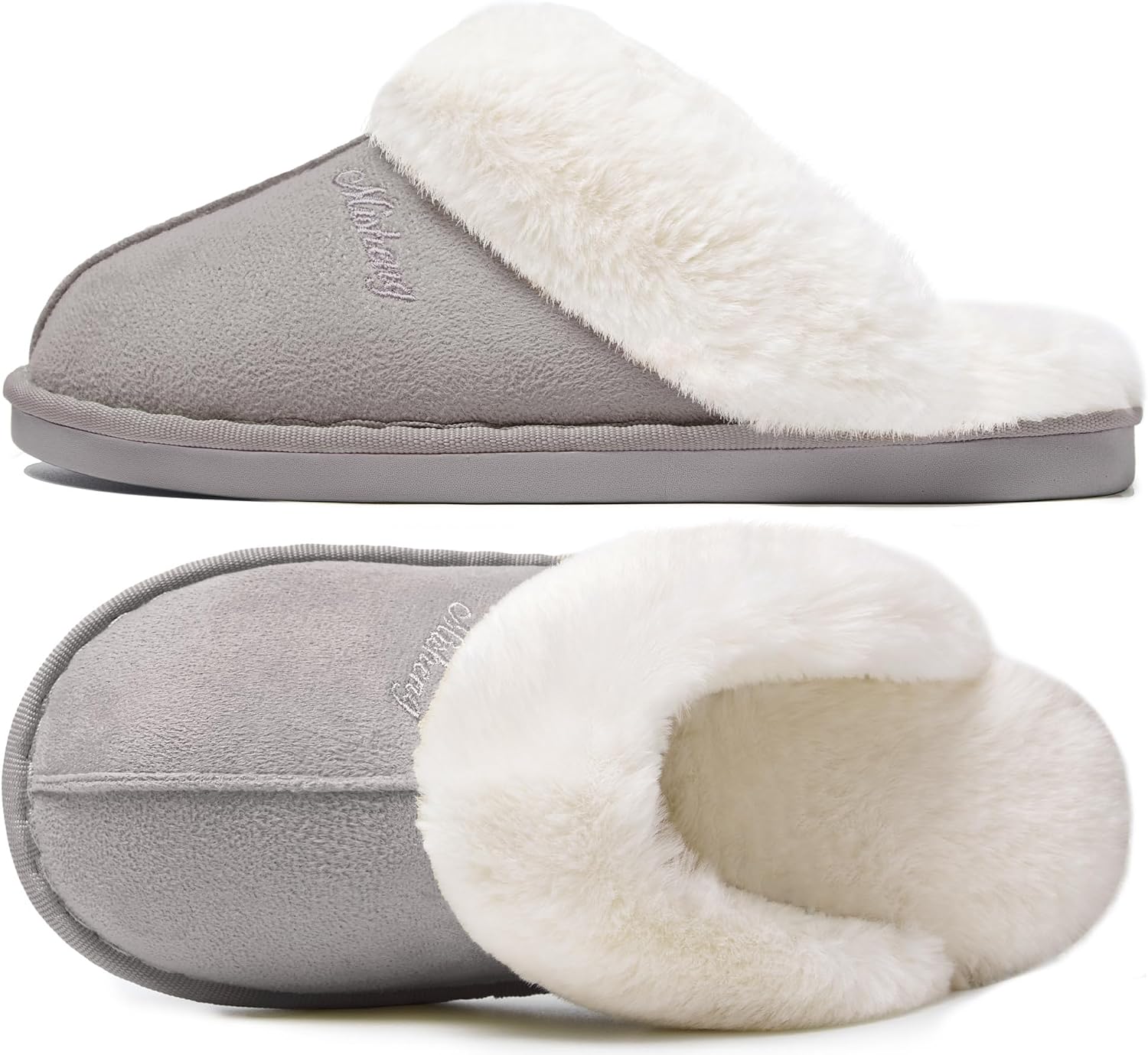 Donpapa Pantofole Peluche con Memory Foam 42.5/44