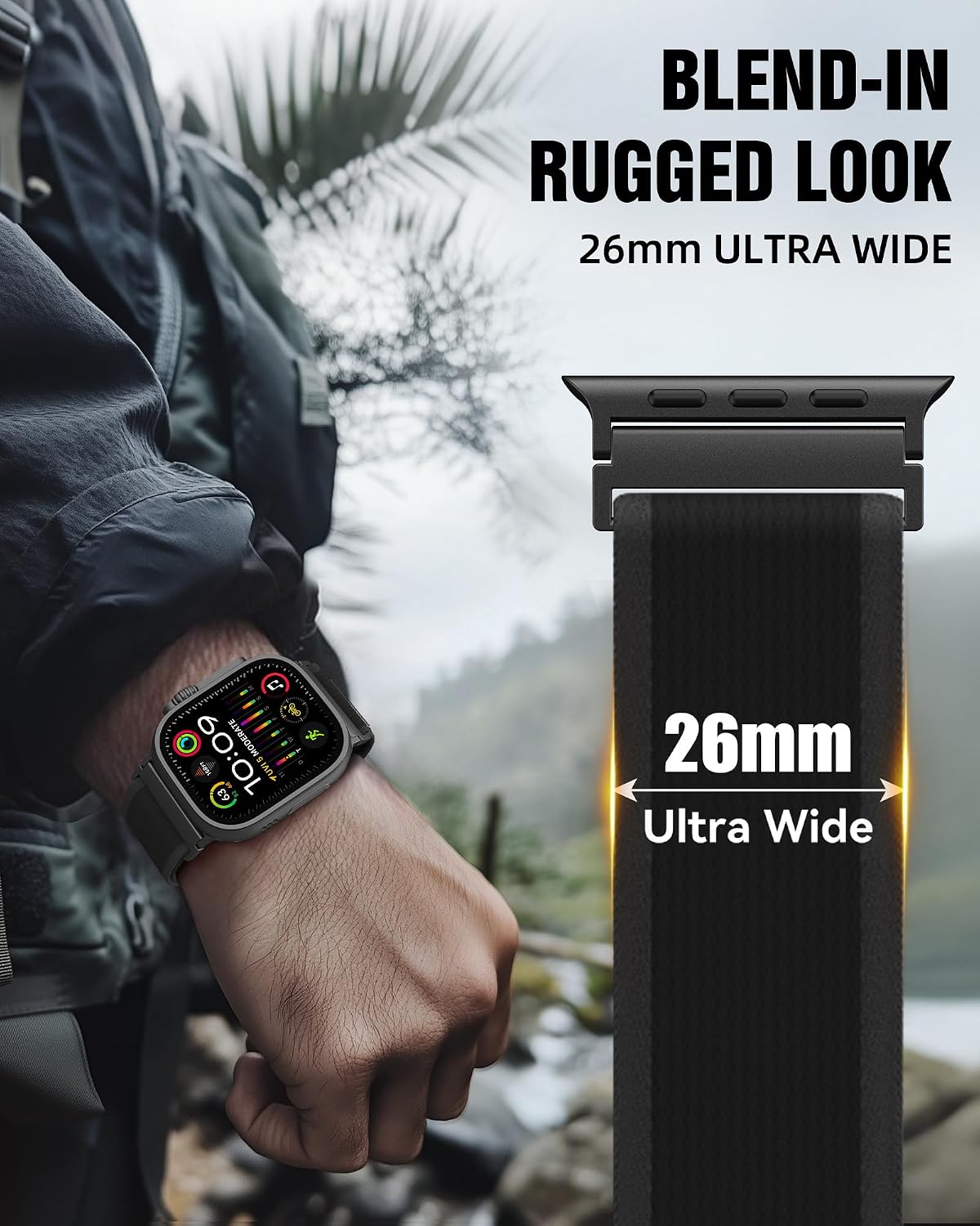 Thumbnail 3 de Higgs Trail Loop Nylon Armband für Apple Watch
