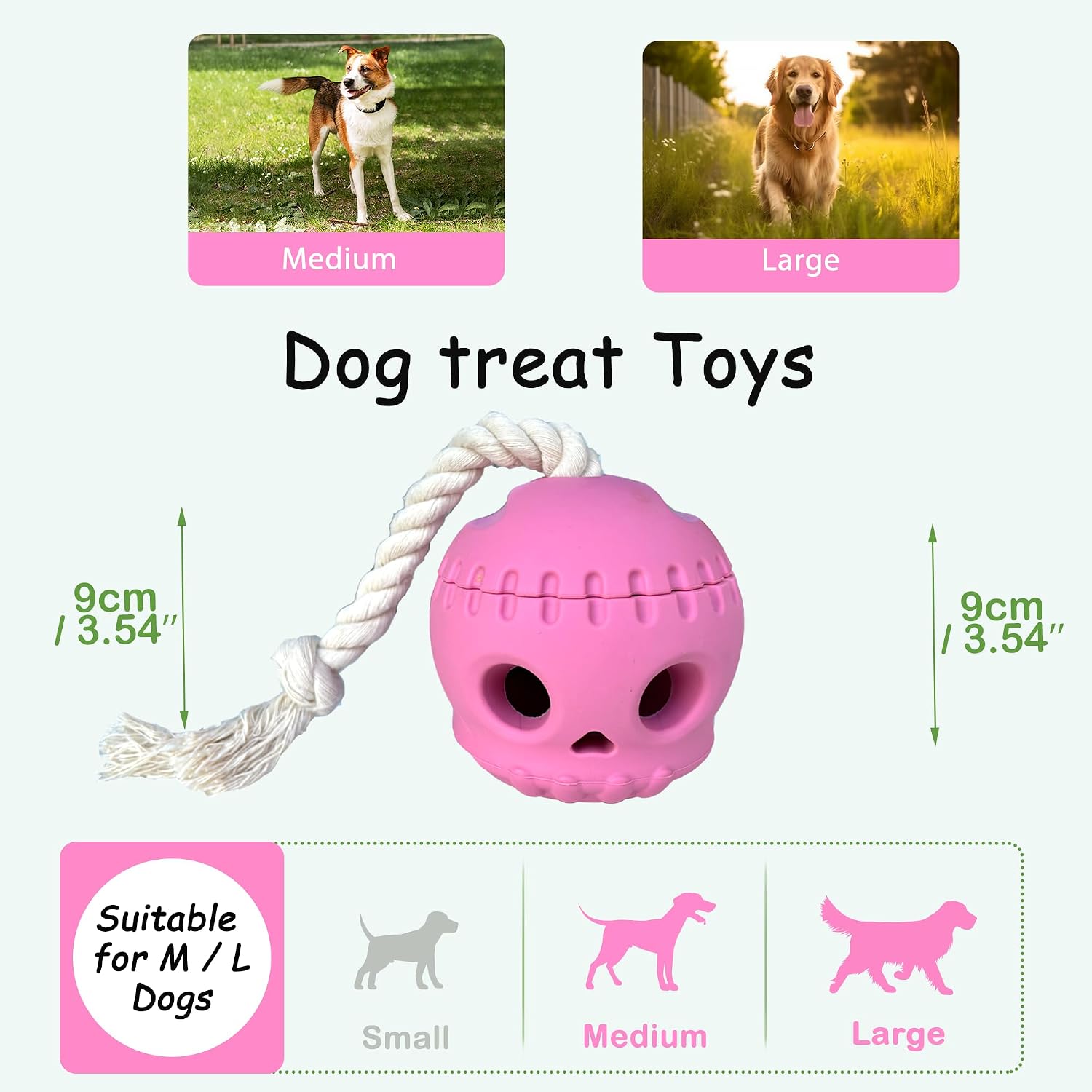 Detalle 2 de Volacopets Dog Treat Toy, Large