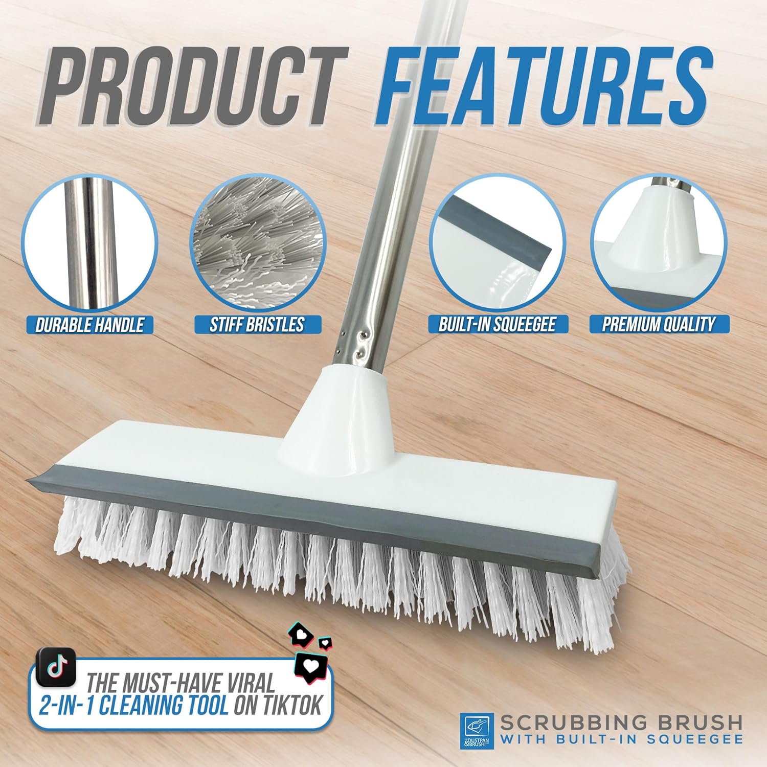 Thumbnail 4 de TDBS Floor Squeegee Broom 128 cm