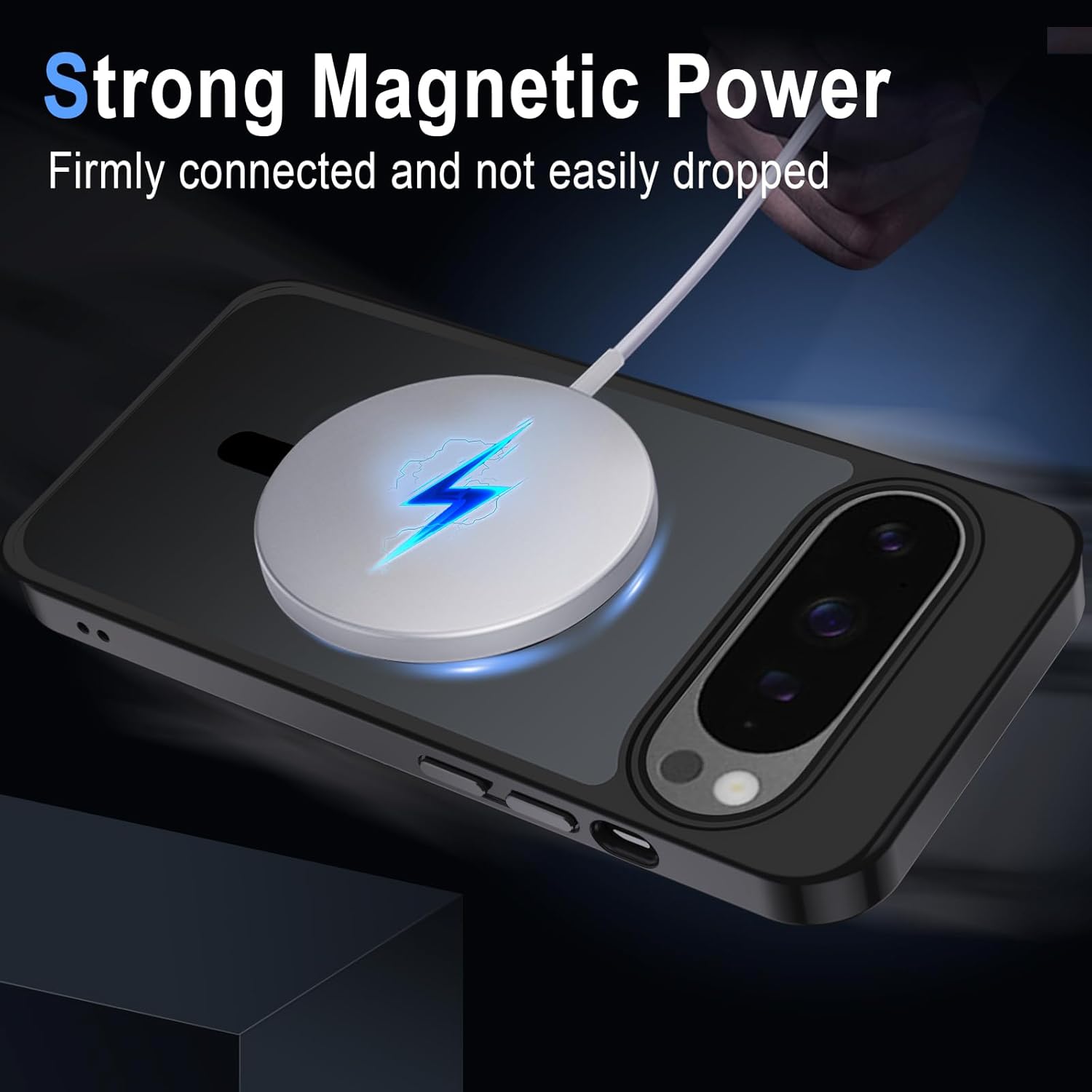 Thumbnail 2 de XTCASE Coque magnétique pour Google Pixel 10 / Pixel 10 Pro – Dos translucide, anti-rayures et anti-choc