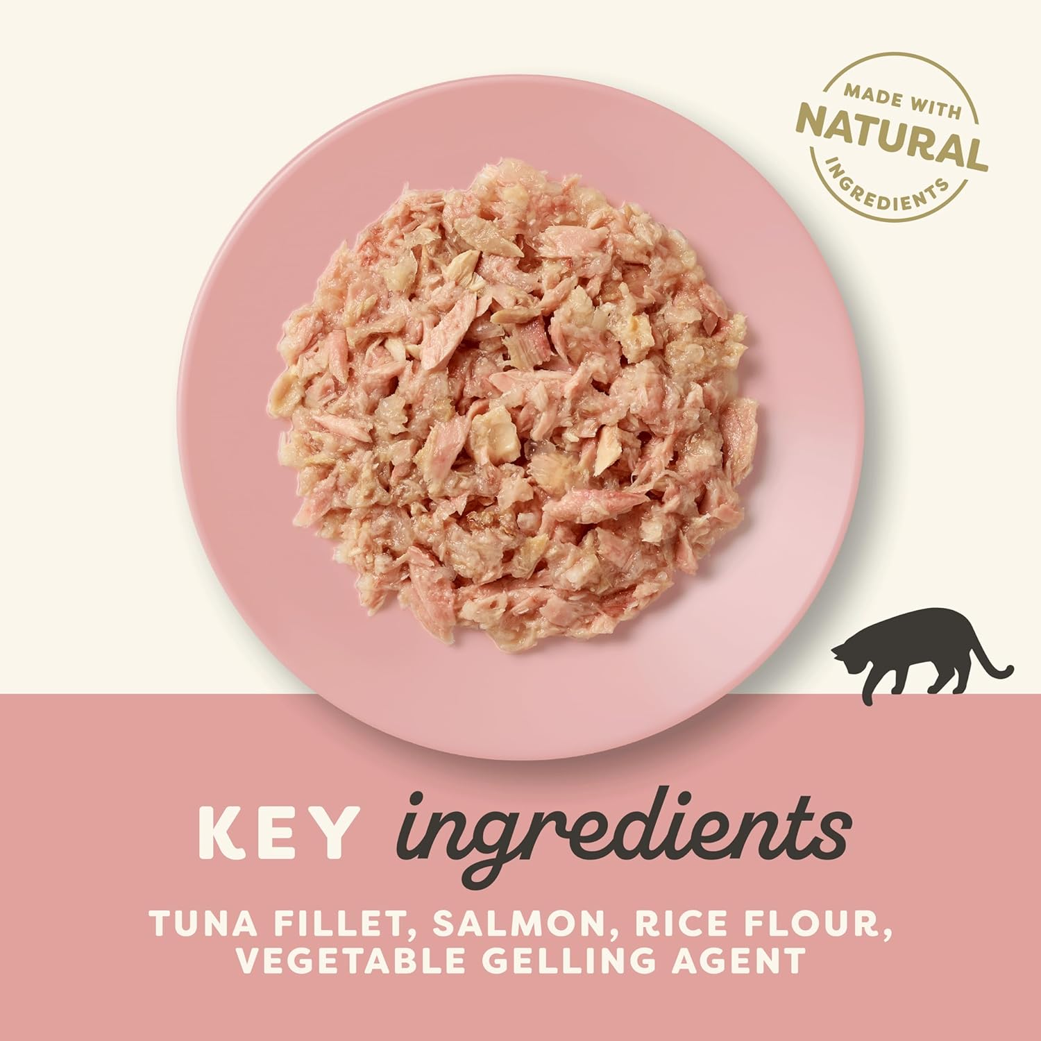 Detalle de Applaws Cat Tin 1x(24x70g) Tuna Fillet with Salmon in Jelly – gusto naturale per gatti