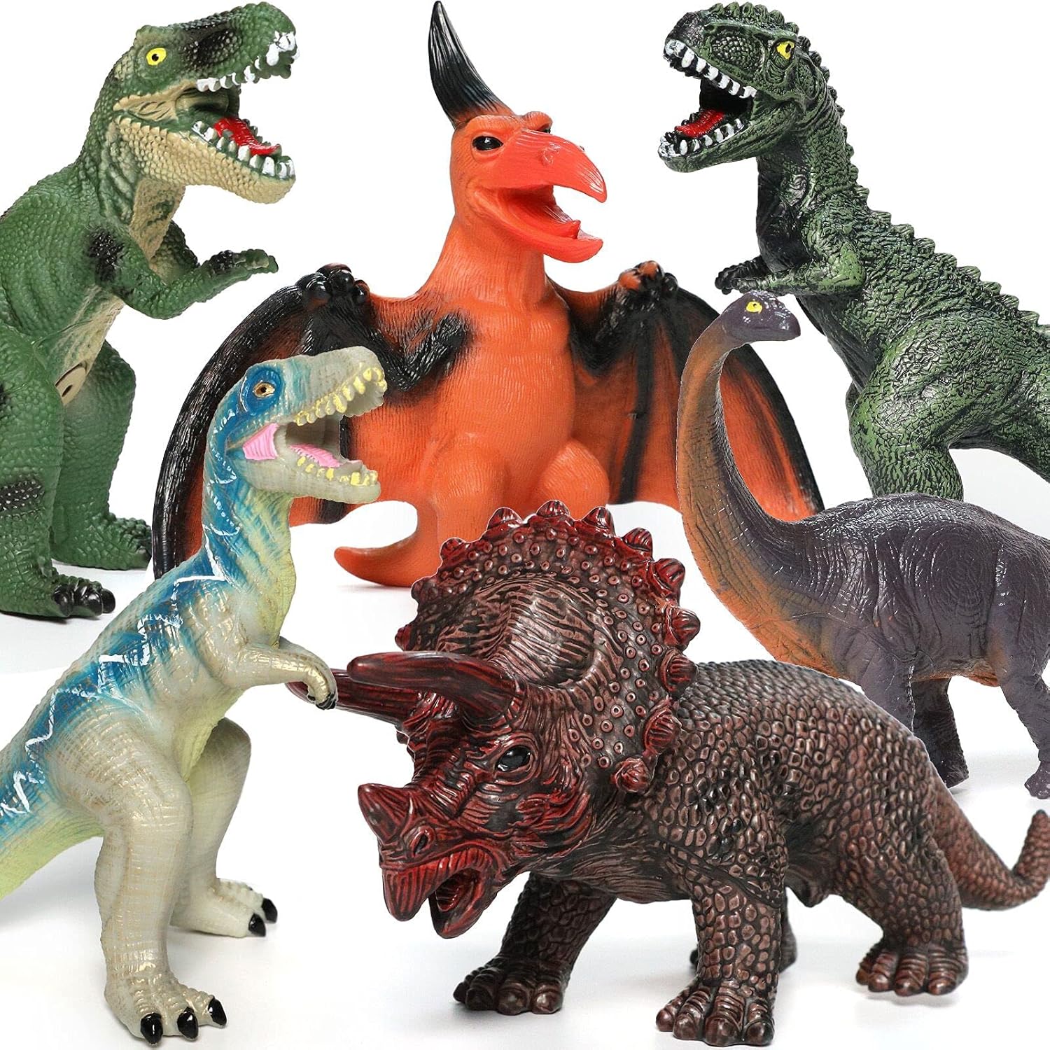 Thumbnail 5 de Gzsbaby 6 Piece Jumbo Dinosaur Toys for Toddlers