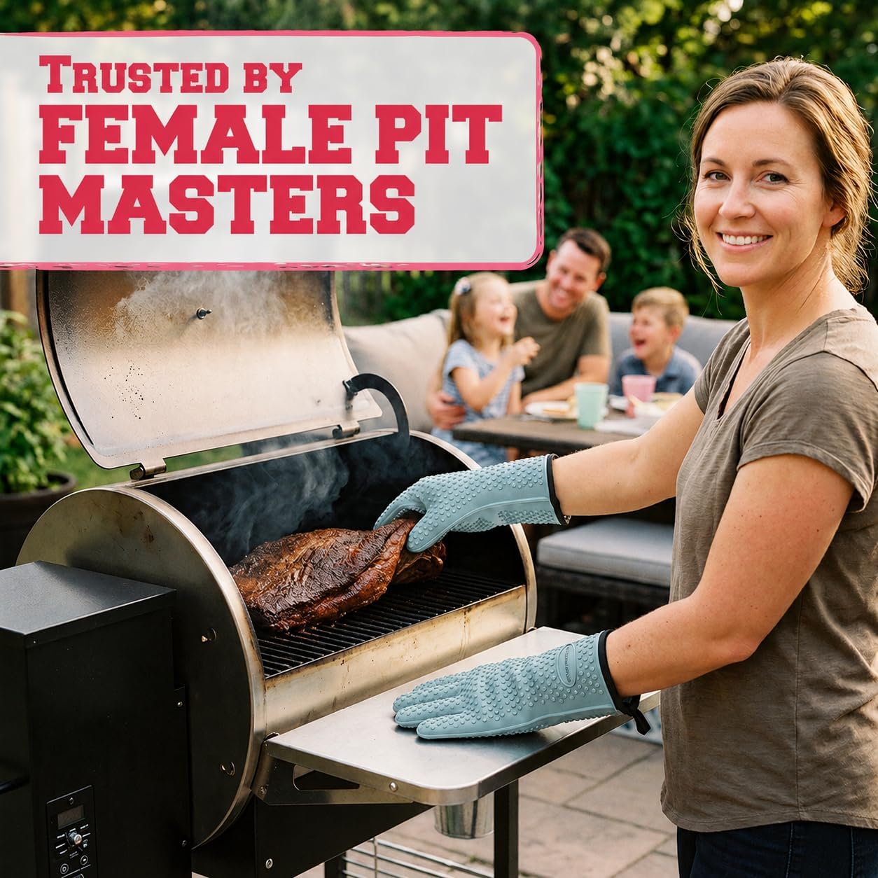 Thumbnail 3 de Kitchen Perfection BBQ Gloves, XL