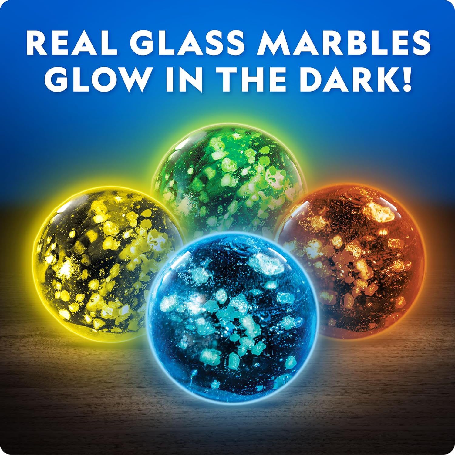 Thumbnail 1 de NATIONAL GEOGRAPHIC Glowing Marble Run – 80-Piece Construction Set
