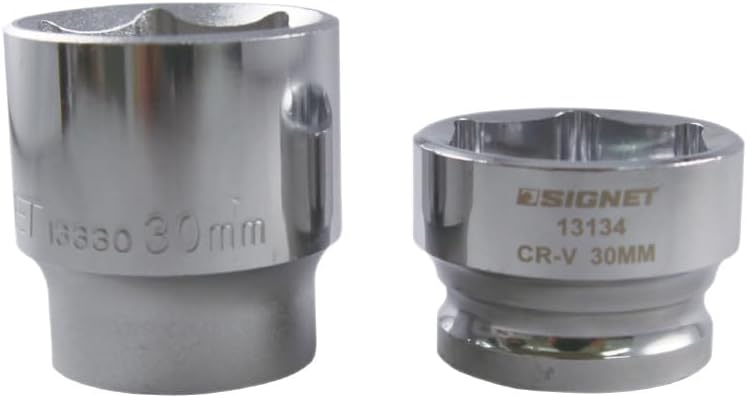 Detalle 1 de SIGNET 13136 1/2DR 15個組ショートソケットセット 6角・全長28mm