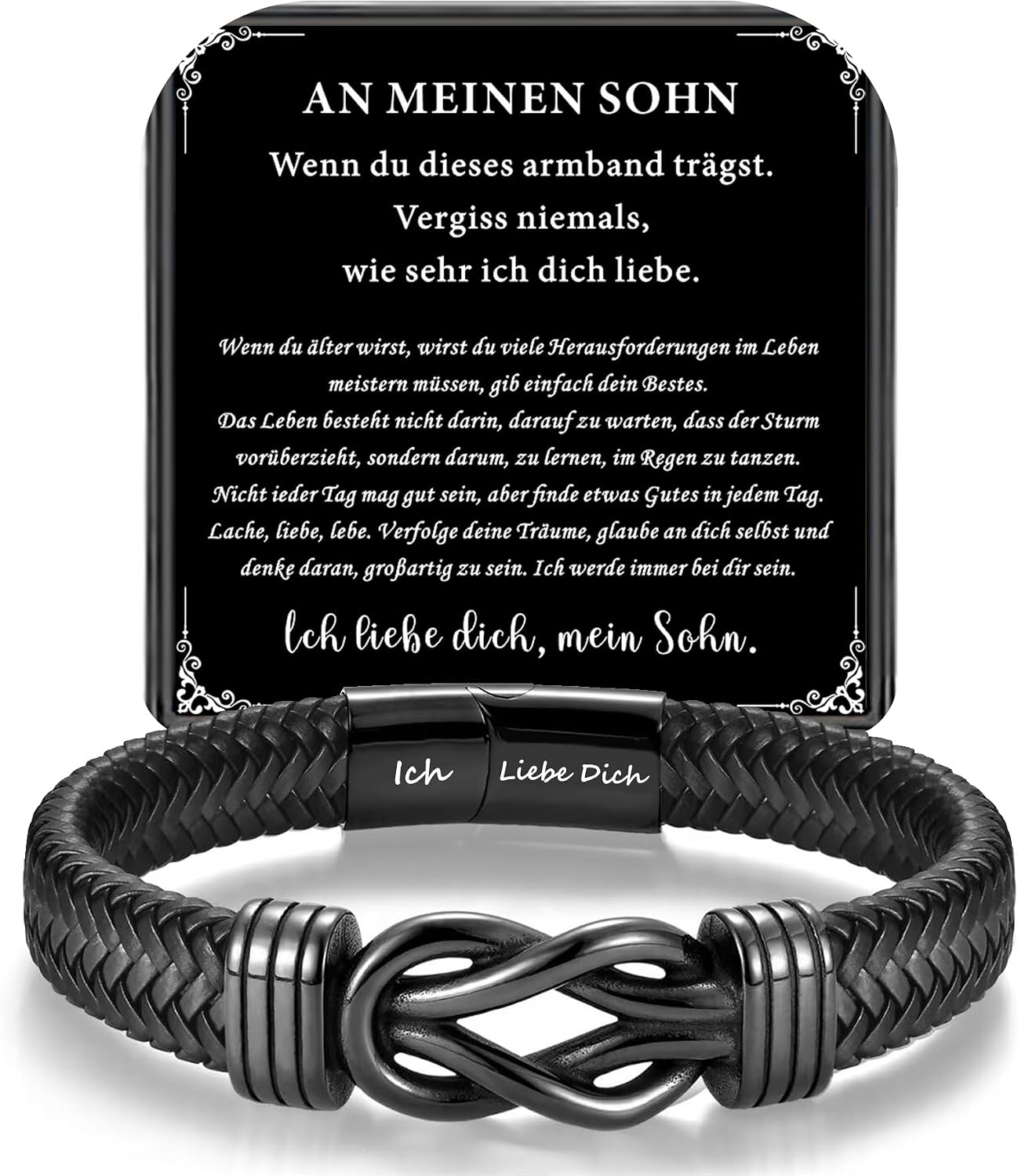 Detalle de HAYOUWAY Lederarmband Herren