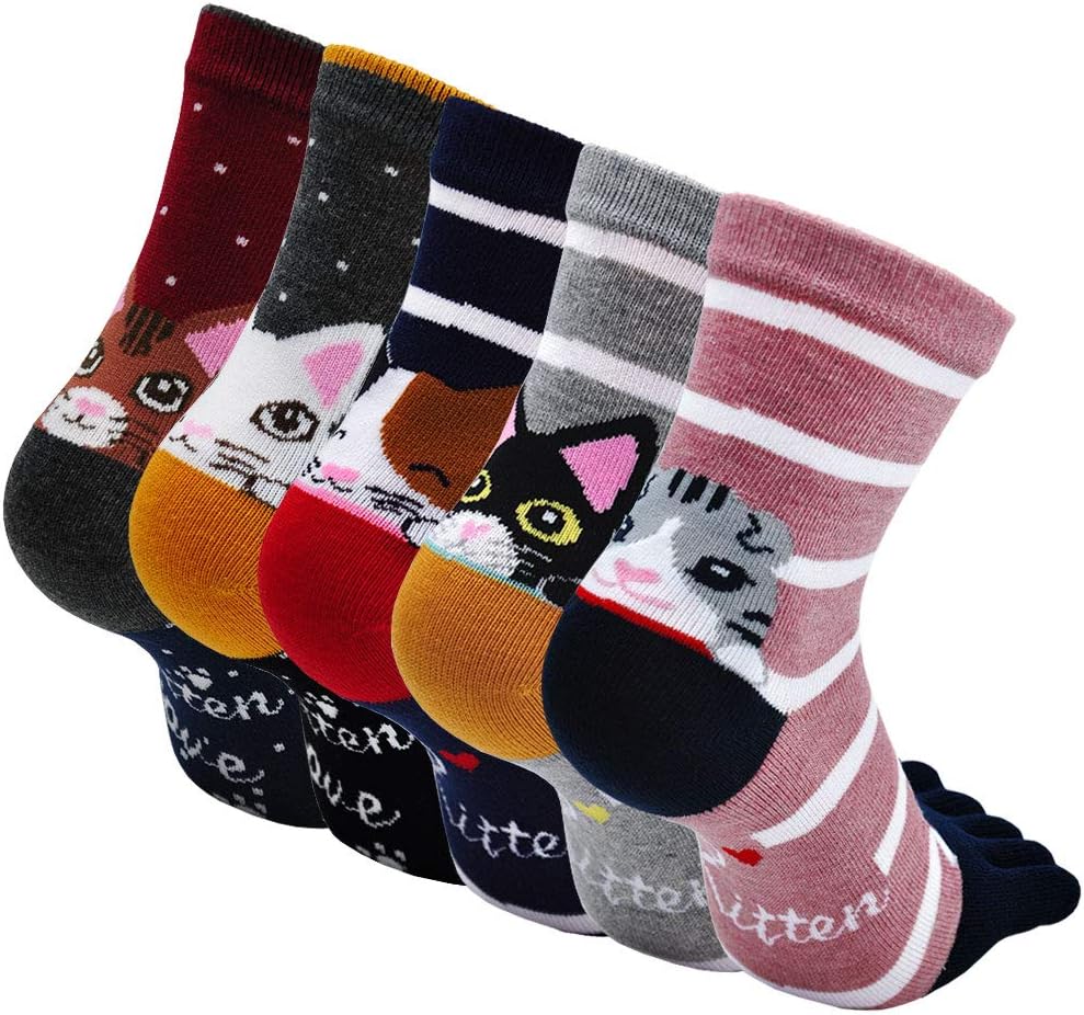 Detalle de Chaussettes à Doigts Femme 5 paires