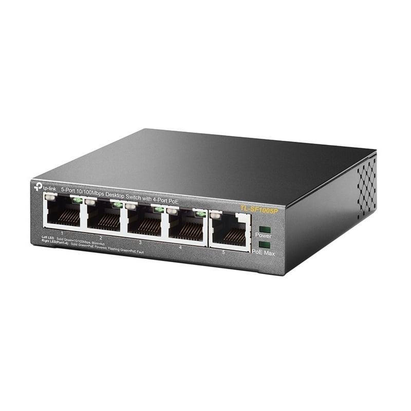 Thumbnail 1 de TP-Link TL-SF1005P: Switch de sobremesa 5 puertos PoE para pequeñas redes