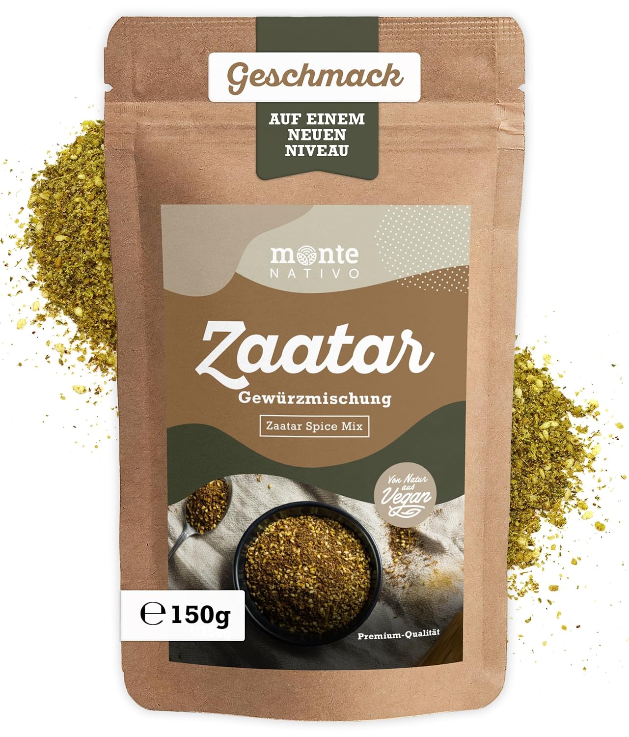 Thumbnail 6 de Zaatar Monte Nativo (250 g) – schonend getrocknete Za’atar-Gewürzmischung für Kochen, Würzen & Aufstriche