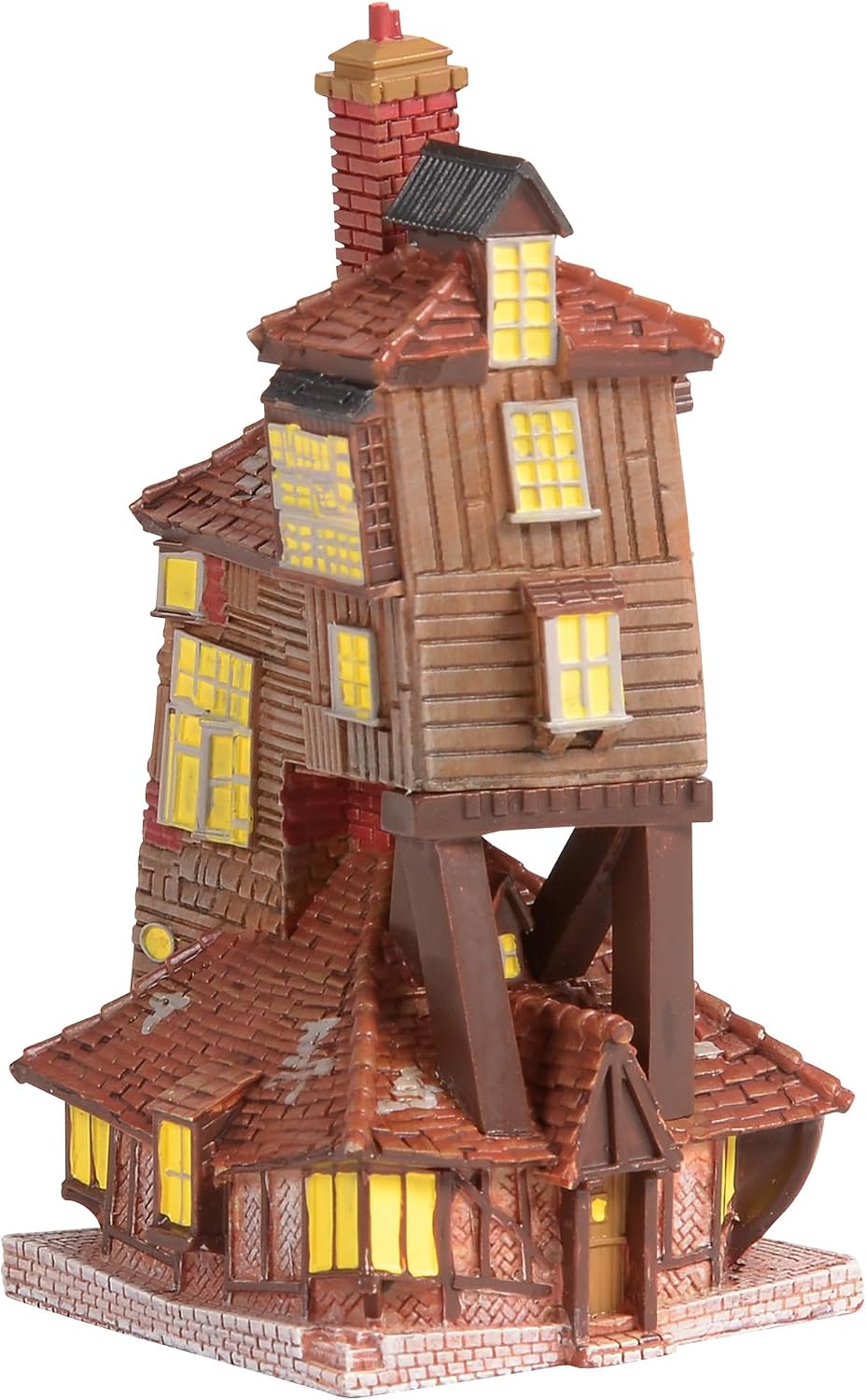 Detalle de Department 56 ミニエンチャント ハリー・ポッター バロウのミニチュアフィギュア、手描きストーンレジン製