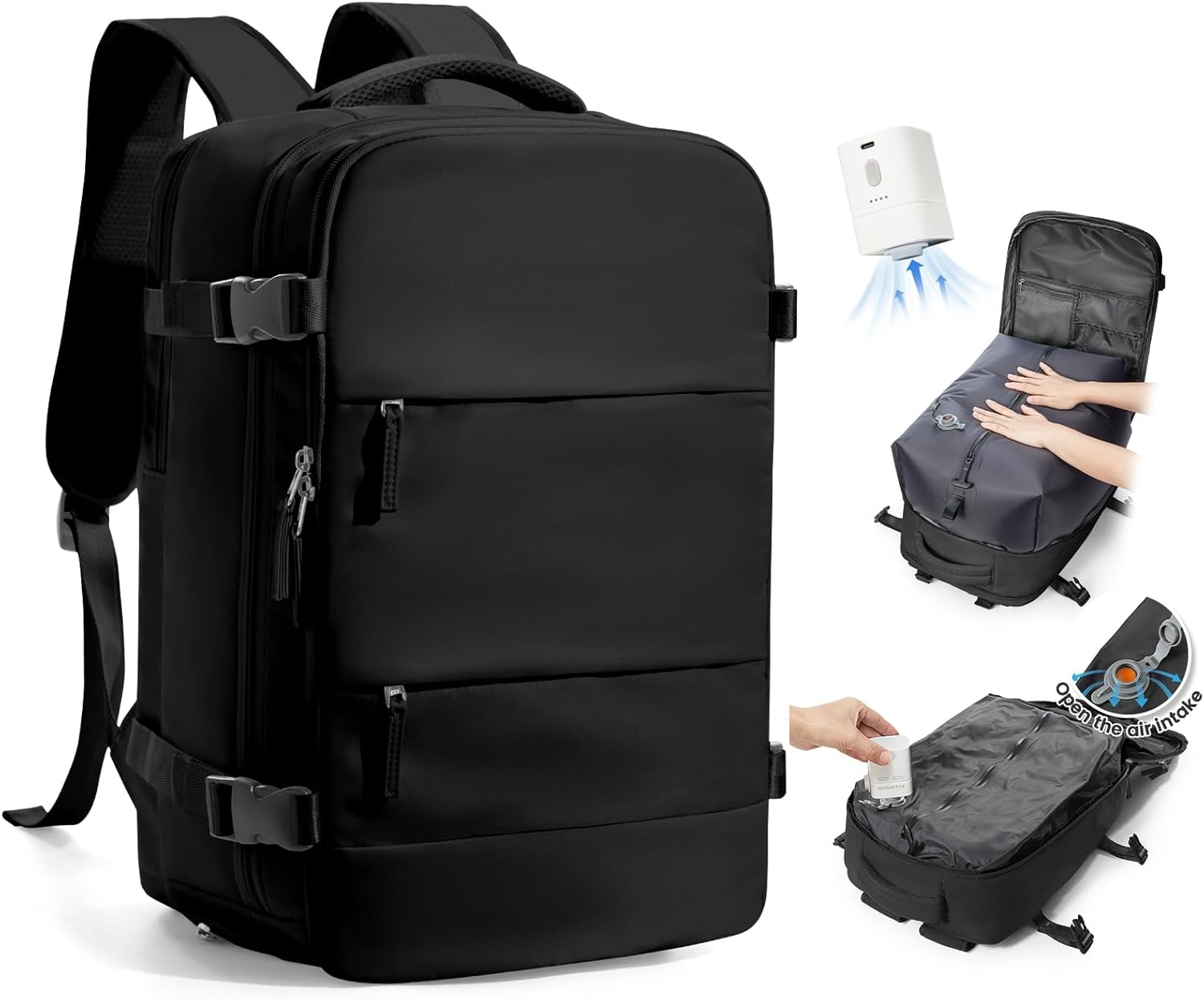 Detalle de SZLX Mochila al Vacío 40x30x20 para viaje
