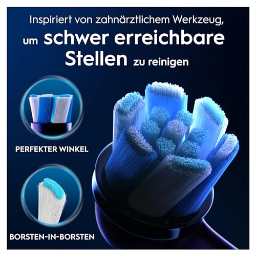 Thumbnail 3 de Oral-B iO Aufsteckbürsten Sanfte Reinigung, Weiß, 10 Stück – zuverlässig sanfte Pflege für dein iO-System