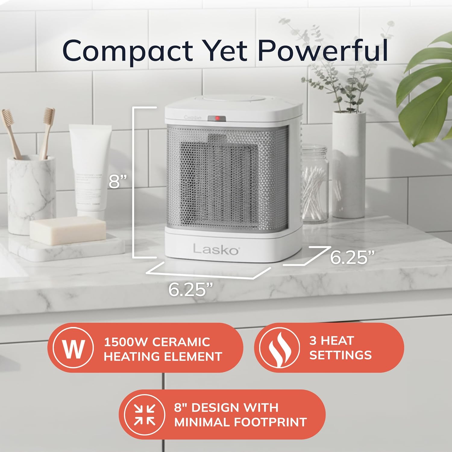 Thumbnail 5 de Lasko CD08200 Ceramic Space Heater 1500W