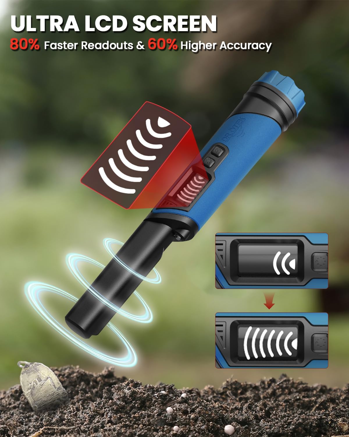 Detalle de DR.ÖTEK Metal Detector Pinpointer