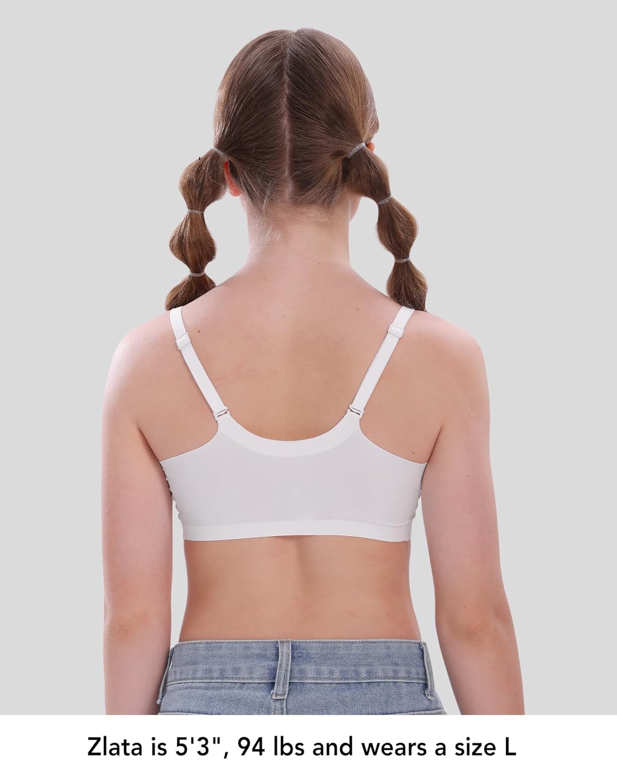 Thumbnail 2 de SALIA GIRL Soutien d’entraînement sans armatures réglable pour filles 10-14