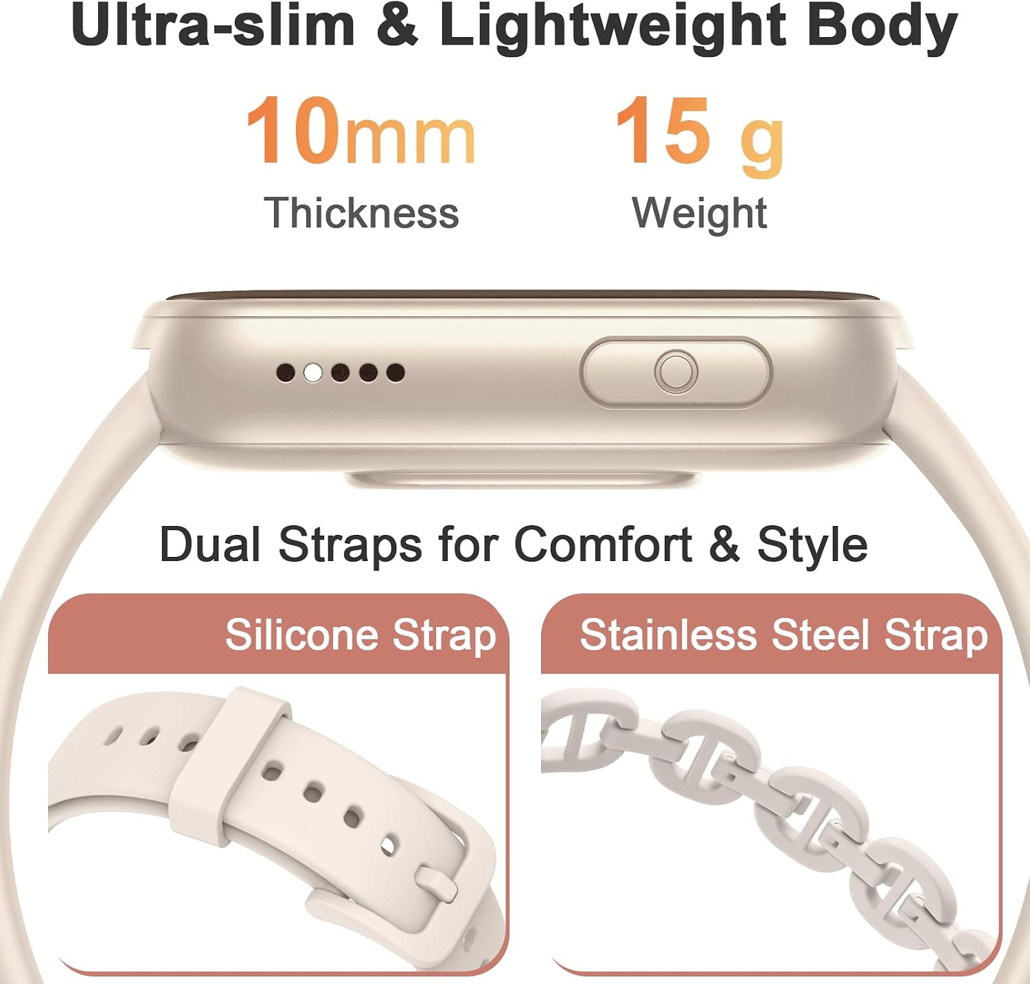 Thumbnail 1 de Fitoncloud Smart Watch for All: 1.47" Android/iOS Fitness Tracker with Calls, AI Q&A and 130+ Sports