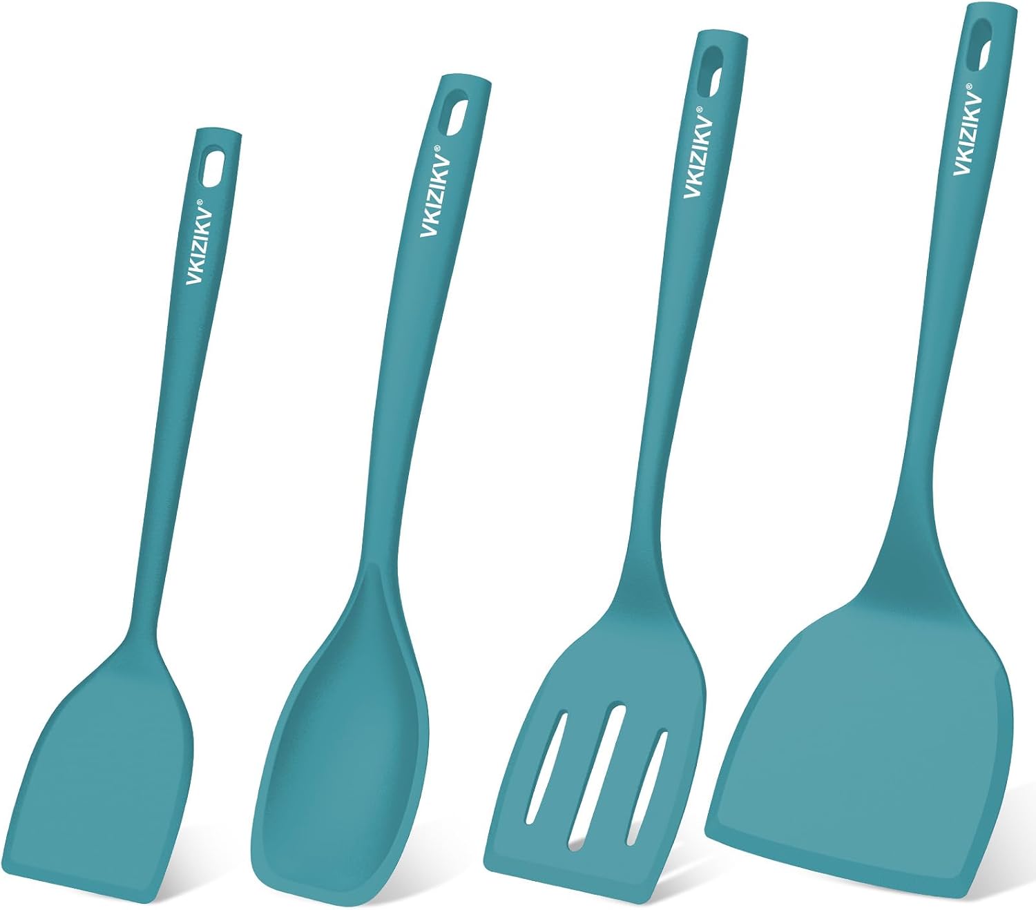 Detalle de VKIZIKV Silicone Spatula Turner Set, 4-Piece