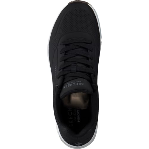 Thumbnail 7 de Skechers Men's Uno Stand on Air Sneaker (Dark Black Durabuck Trim, 10.5 UK)