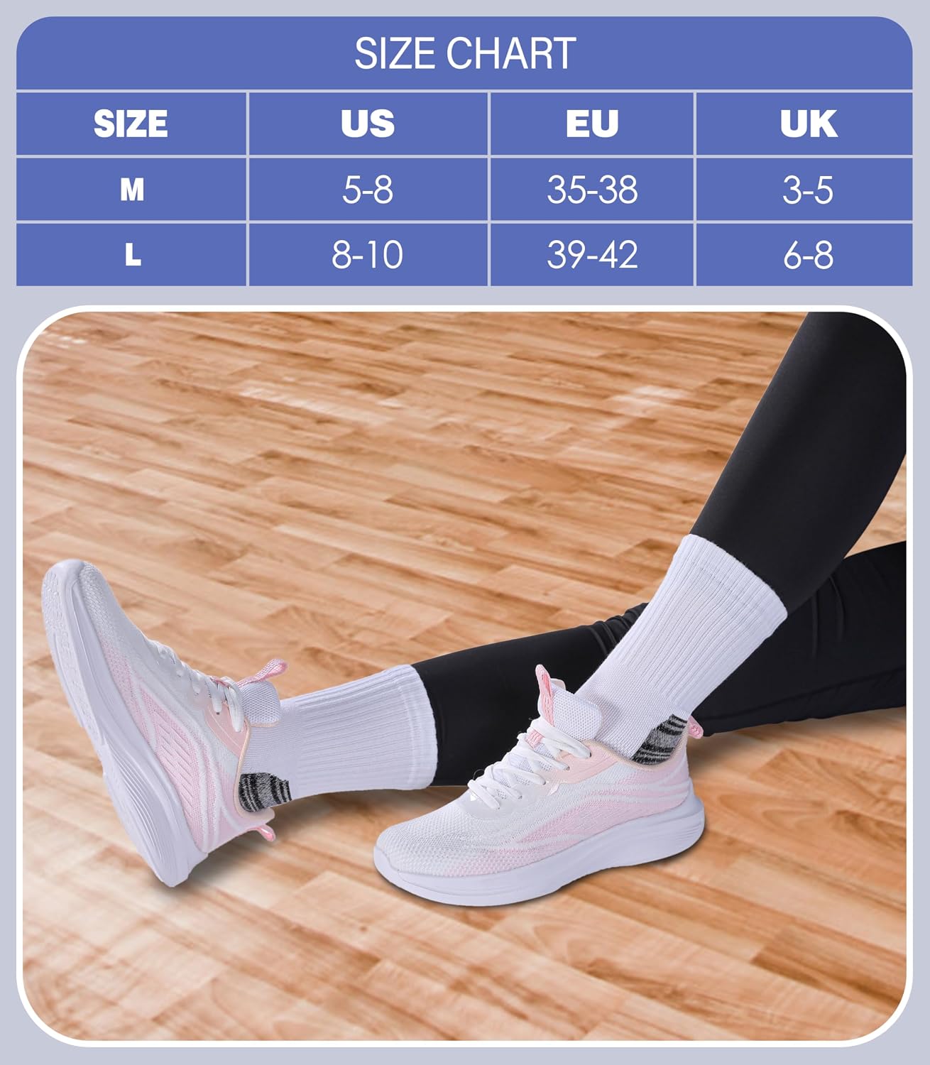 Thumbnail 6 de DOSKONI Women's Compression Crew Socks
