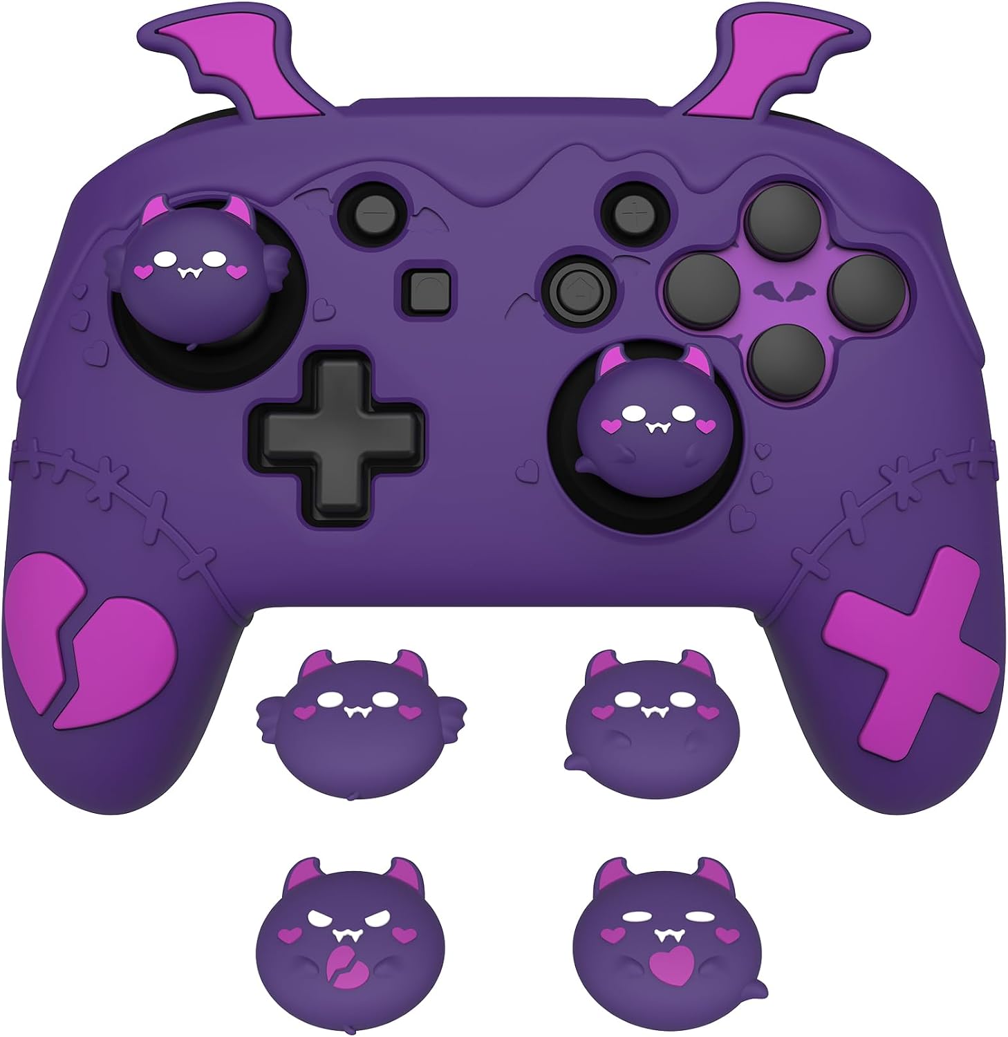 Detalle de PlayVital Silikonhülle für Switch Pro Controller
