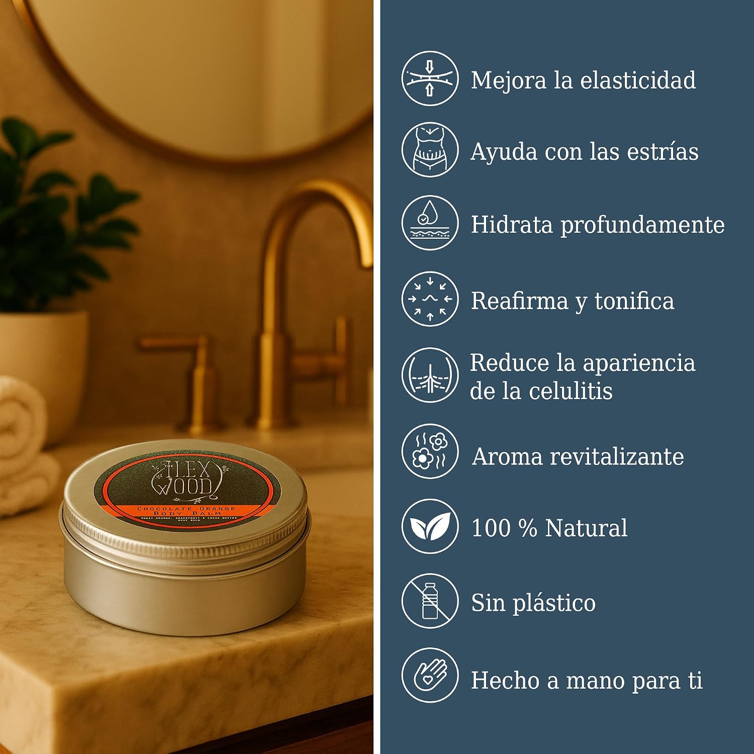 Thumbnail 1 de The Ilex Wood Bálsamo Corporal Chocolate Naranja 250ml