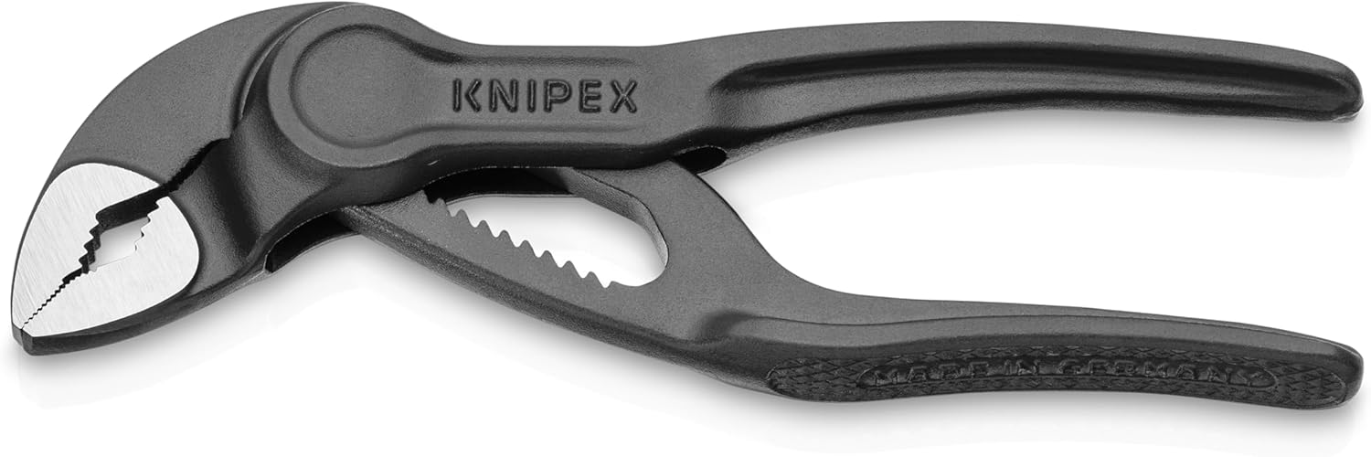 Knipex Cobra® XS 100 mm — tenaza de agarre gris atramentado
