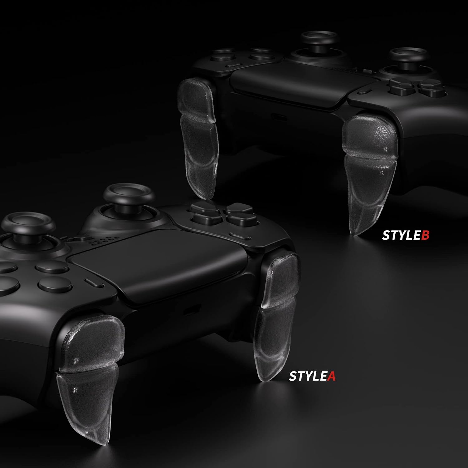 Thumbnail 4 de PlayVital BLADE 2 Pairs Shoulder Buttons Extension Triggers for PS5 Controller