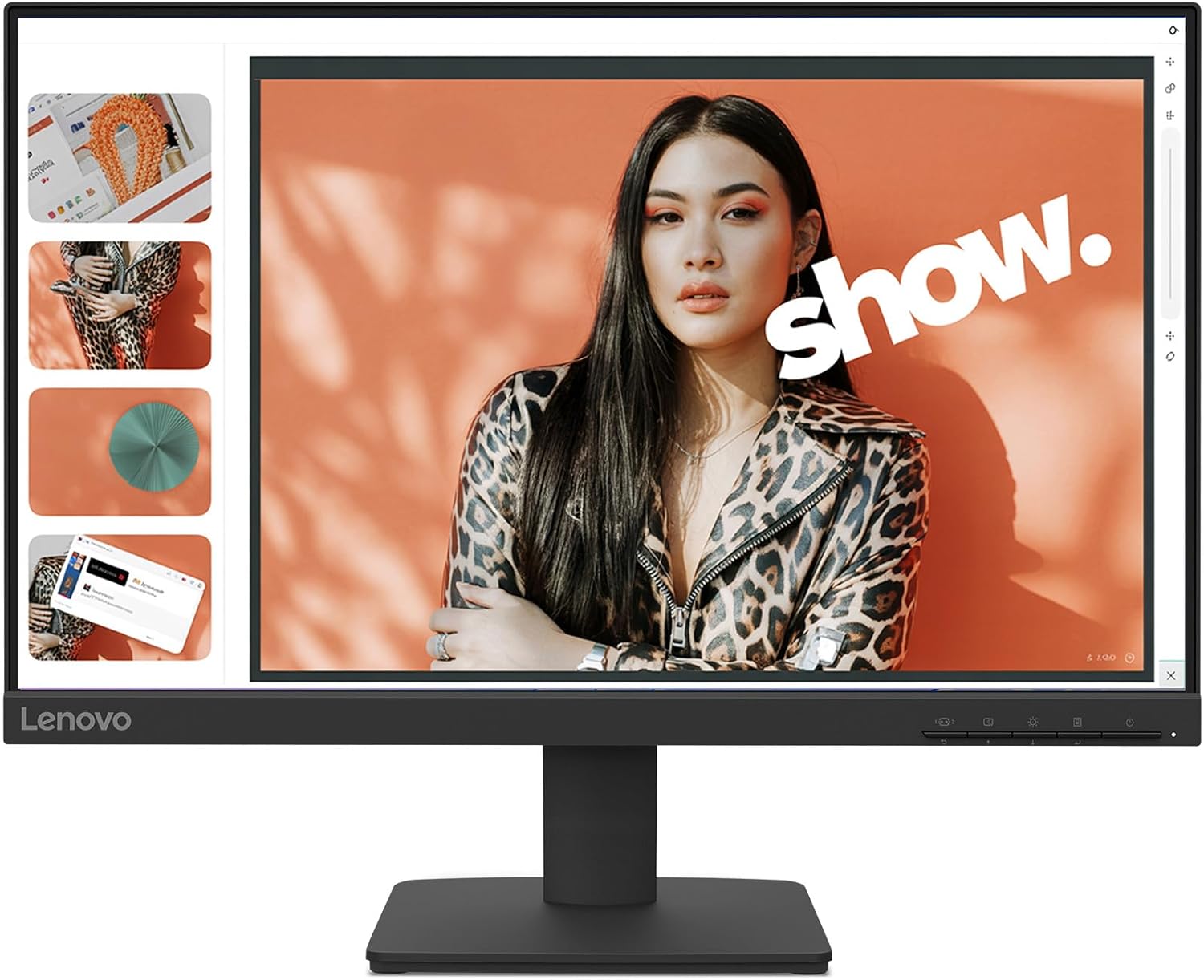 Thumbnail 6 de Lenovo L27-4e Monitor — 27" IPS, 1080p, 100Hz, 4ms, HDMI 1.4