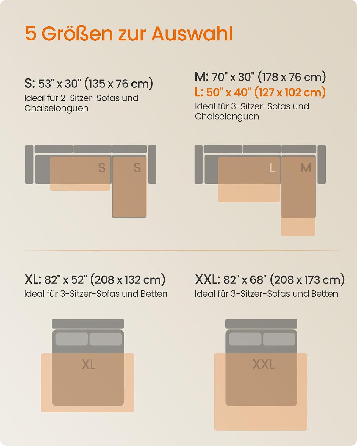 Thumbnail 5 de Feandrea Hundedecke 127×102 cm wasserdicht