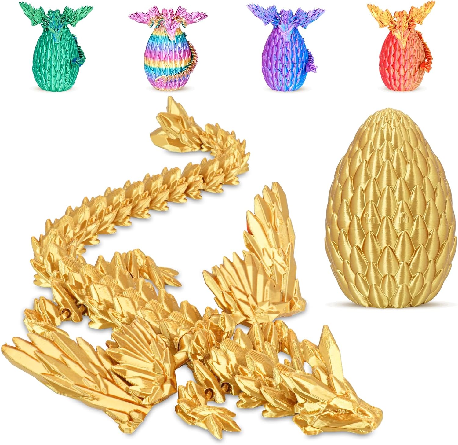 Detalle de Balkwan Winged Dragon Surprise Egg Toy