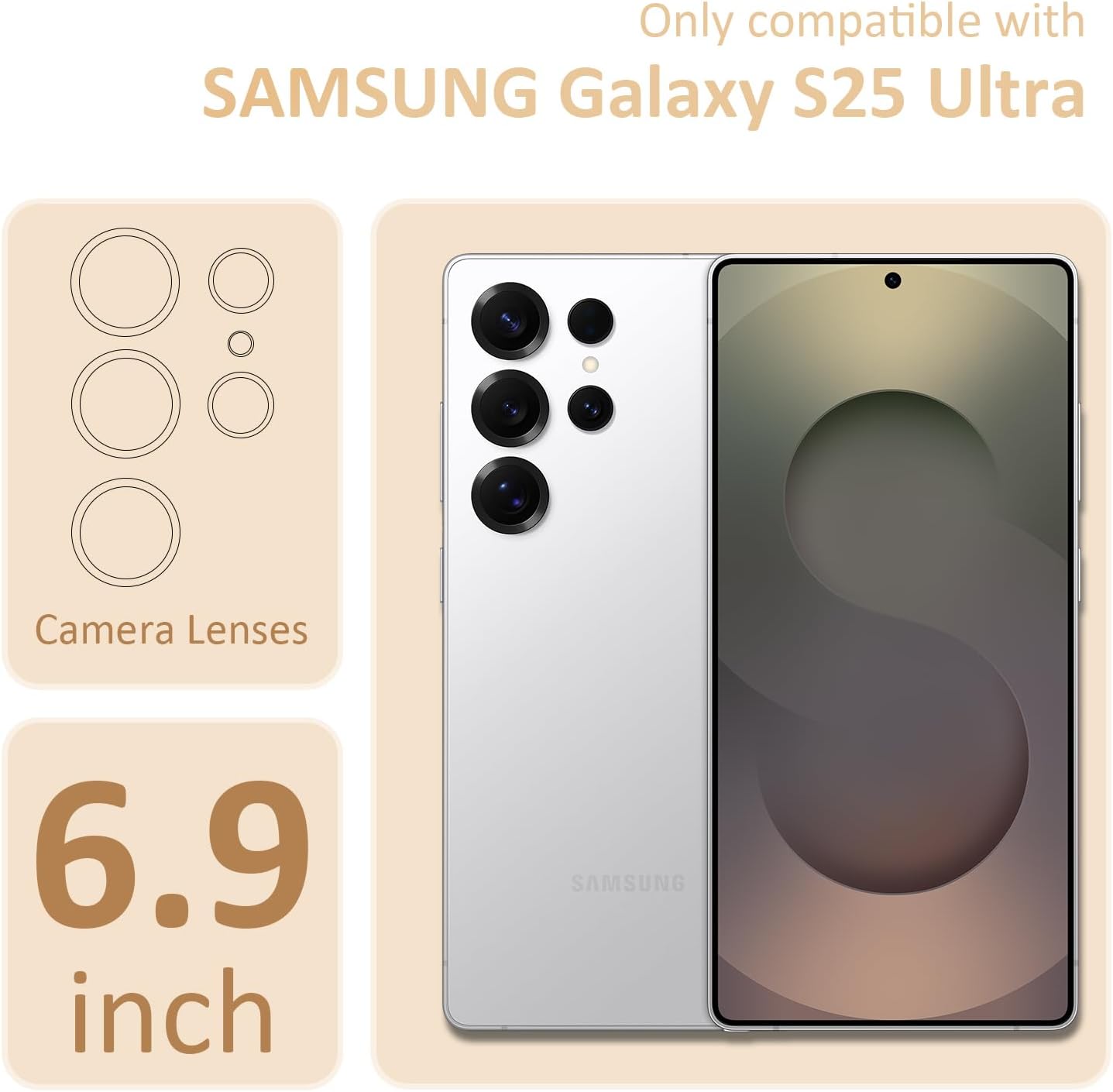 Thumbnail 4 de CAROKI Clear Rainbow Praise Case for Samsung S25 Ultra