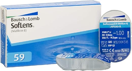 BAUSCH + LOMB - SofLens® 59 - Lentes de Contacto Mensual 👁