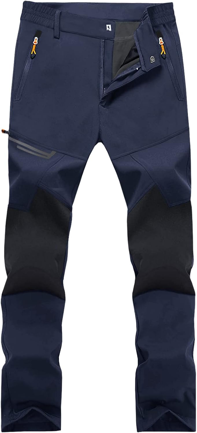 Detalle 2 de EKLENTSON Men's Trousers: Lightweight Quick-Dry Hiking Trousers with 4 Zip Pockets