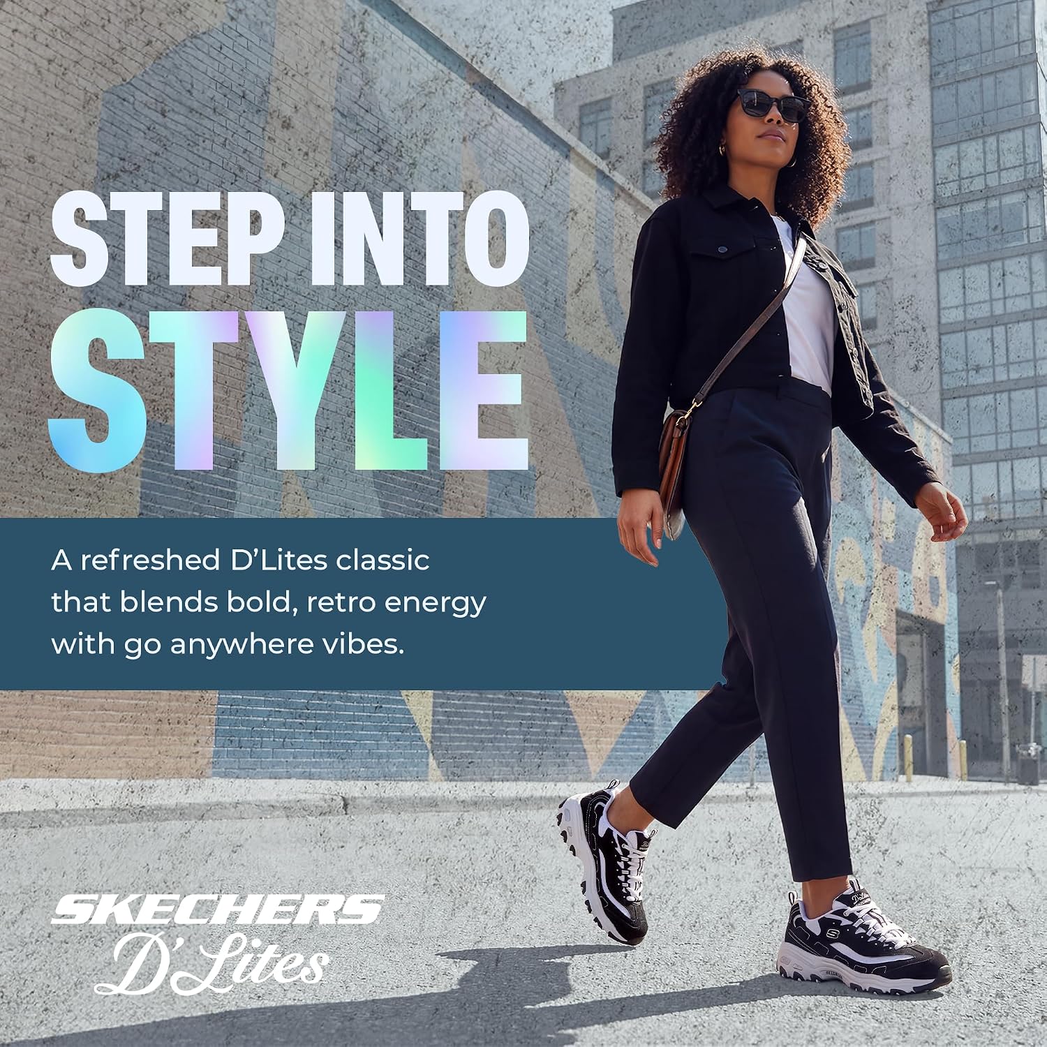 Detalle 1 de Skechers D'Lites Biggest Fan 38 Mujer