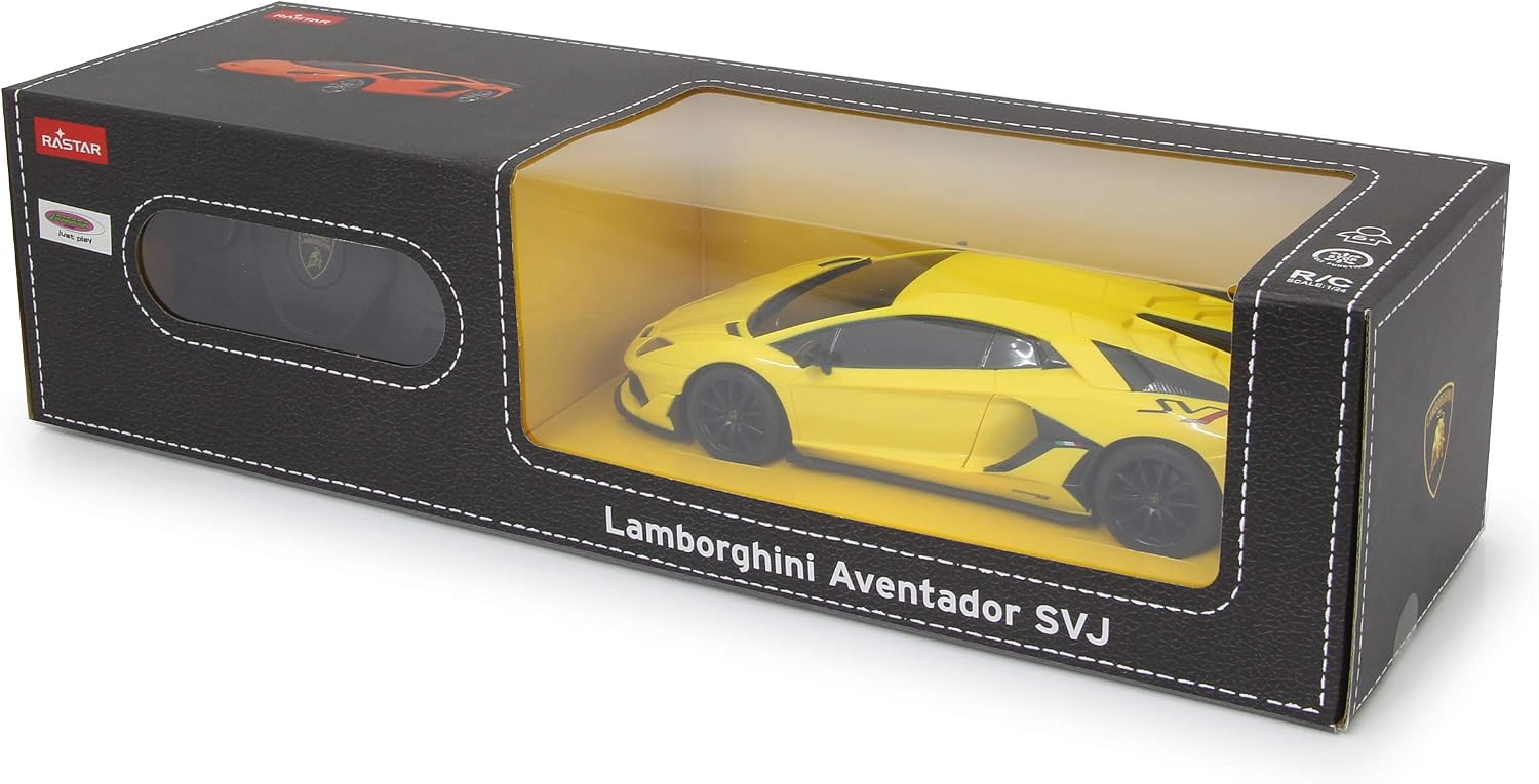 Thumbnail 6 de Jamara 405187 Lamborghini Aventador SVJ 1:24 – żółty samochód zdalnie sterowany