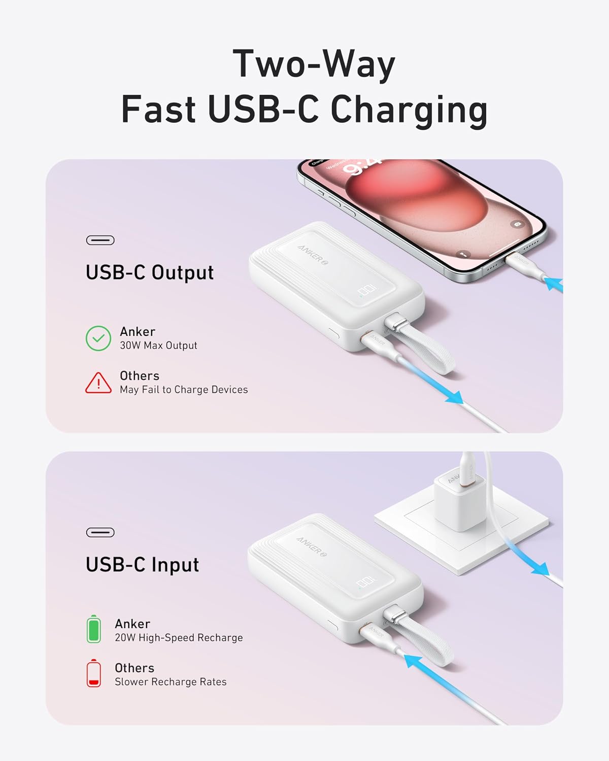 Thumbnail 4 de Anker Zolo 10k Power Bank 30W
