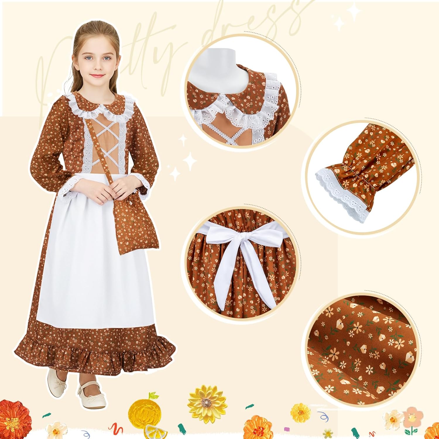 Thumbnail 2 de MELAND Victorian Costume Girl