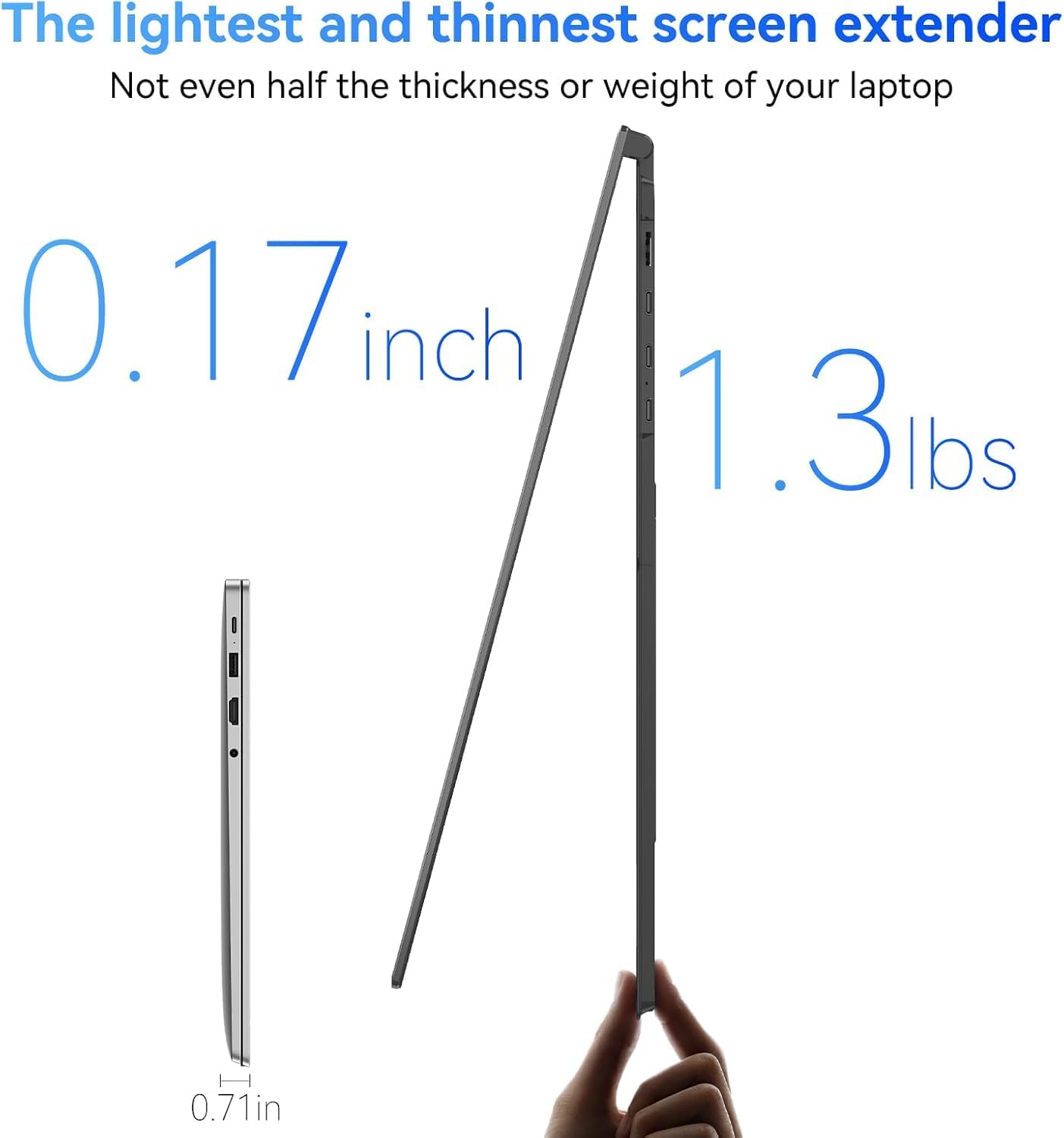 Detalle 2 de Blackview Laptop Screen 14" FHD portable monitor