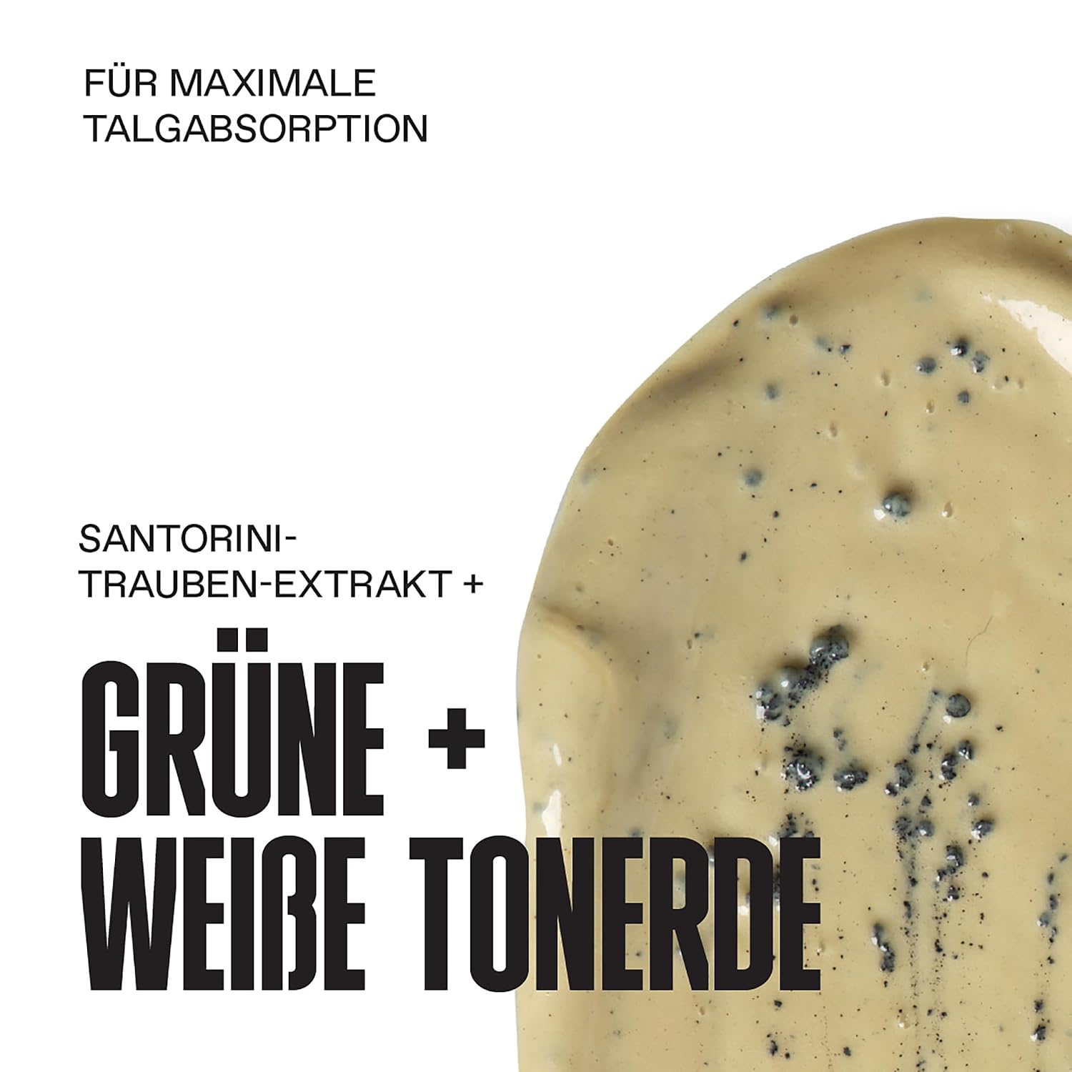Thumbnail 4 de KORRES Santorini Grapes Hautverfeinernde Maske mit Vulkansand – porenverfeinernd, mit Aktivkohlekapseln & Salicylsäure BHA, vegan, 70 ml