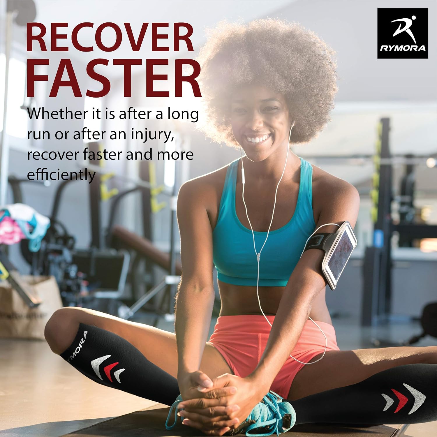 Thumbnail 6 de Rymora Compression Socks for Men and Women (Sports, Running, Work & Flights)