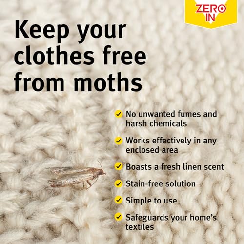 Detalle de Zero In New Generation Moth Balls – Advanced Transfluthrin Moth Killer for Wardrobes (30 Pack)
