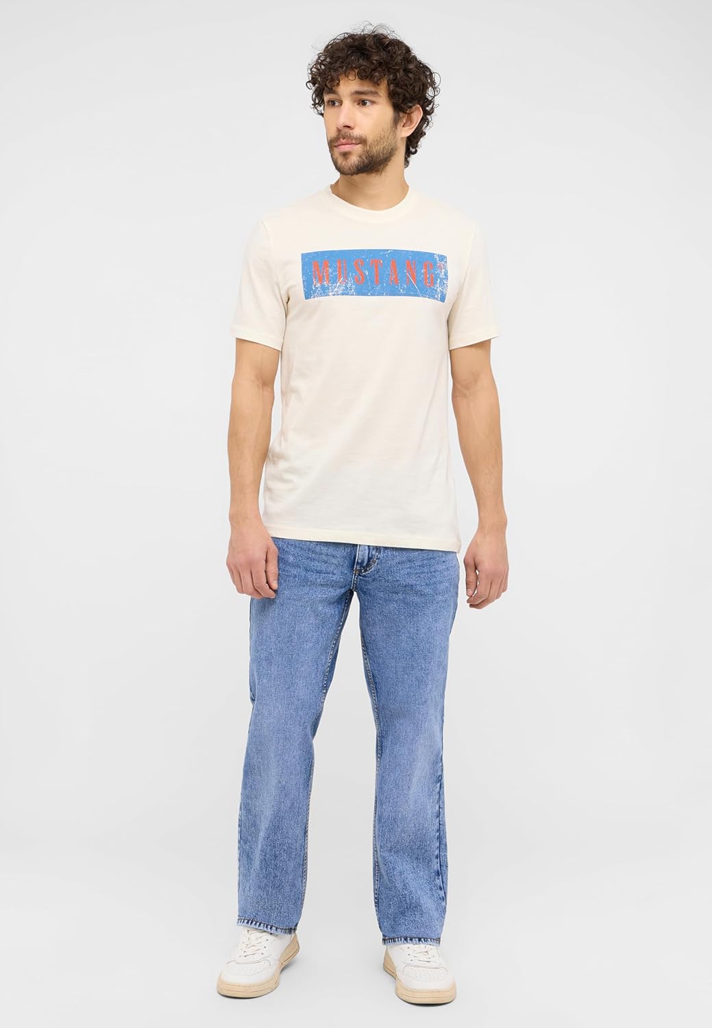 Detalle de MUSTANG Jeans Herren Stretch Big Sur Regular (Straight Fit) – Baumwoll-Mix mit Stretch
