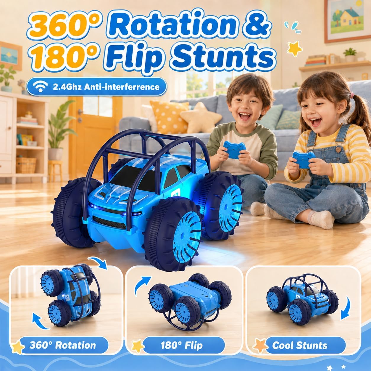 Detalle 2 de MaxTronic RC stunt car with ABS body