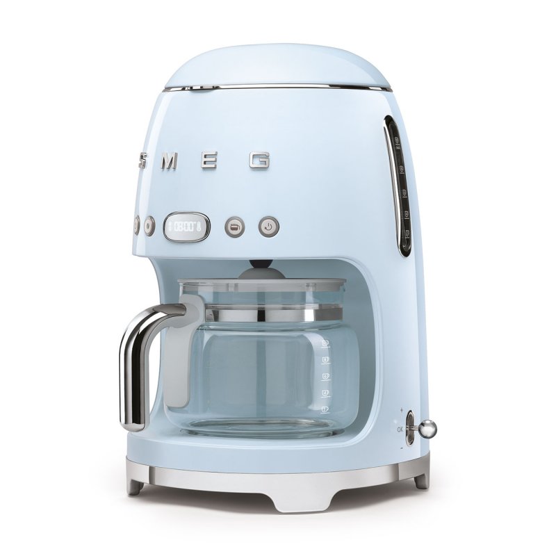 Detalle 2 de Smeg DCF02PBEU Cafetera de Goteo 1.4L 1050W Azul