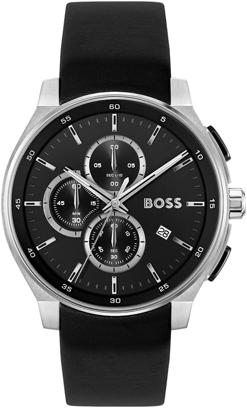 Thumbnail 6 de BOSS Chronograph Peak 2.0 Herrenuhr – Quarz, Edelstahl- oder Lederarmband